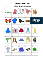 Clothes and Accessories PDF