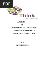Download A Report on Byjus and Compatitor by Ashish Mishra SN325252630 doc pdf
