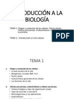 Tema 1-Introducción A La Biología PDF
