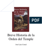 Corral Lafuente, Jose Luis - Breve Historia de La Orden Del Temple