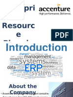 Enterpri Se Resourc e Plannin G (ERP)