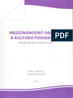 Medzinárodný Obchod A Kultúra Podnikania