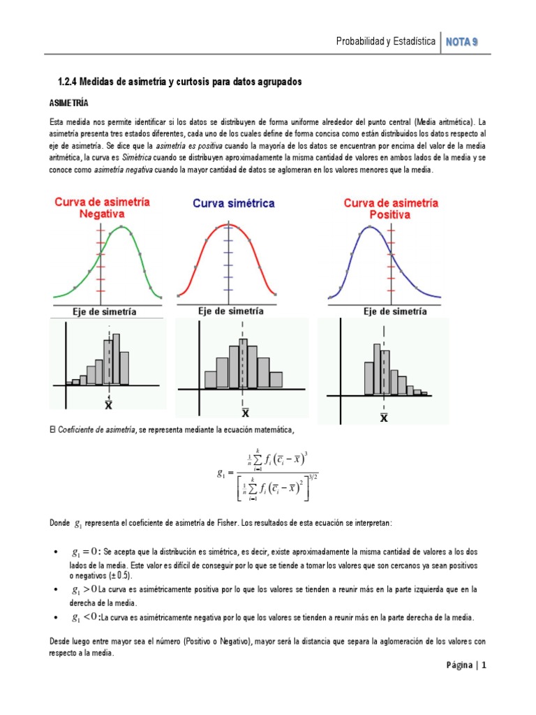 NOTA 9ASIMETRIA Y CURTOSIS.pdf Oblicuidad Física y