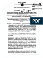 Decreto 4927 de 2009 Fitoquimicos