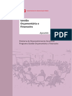 Apostila Gestão Orçamentária Financeira