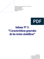 Informe 3 Texto Científico