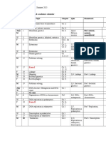 Tentative Assignments & Academic Calendar: Date Lecture Topic Quiz Homework