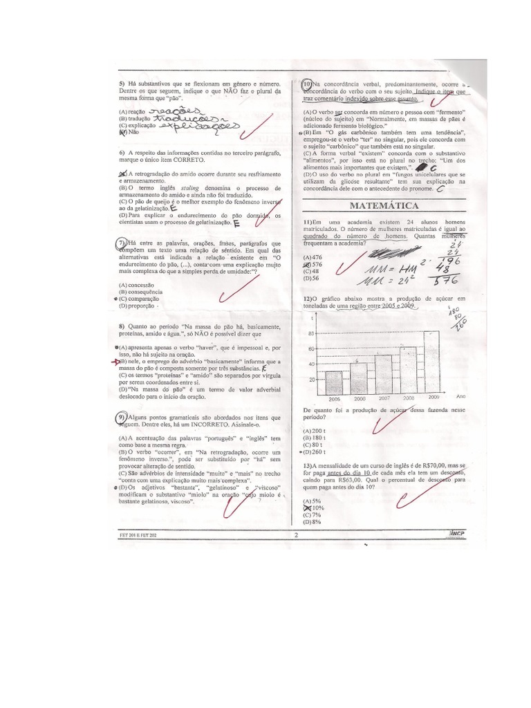 Prova INCP | PDF