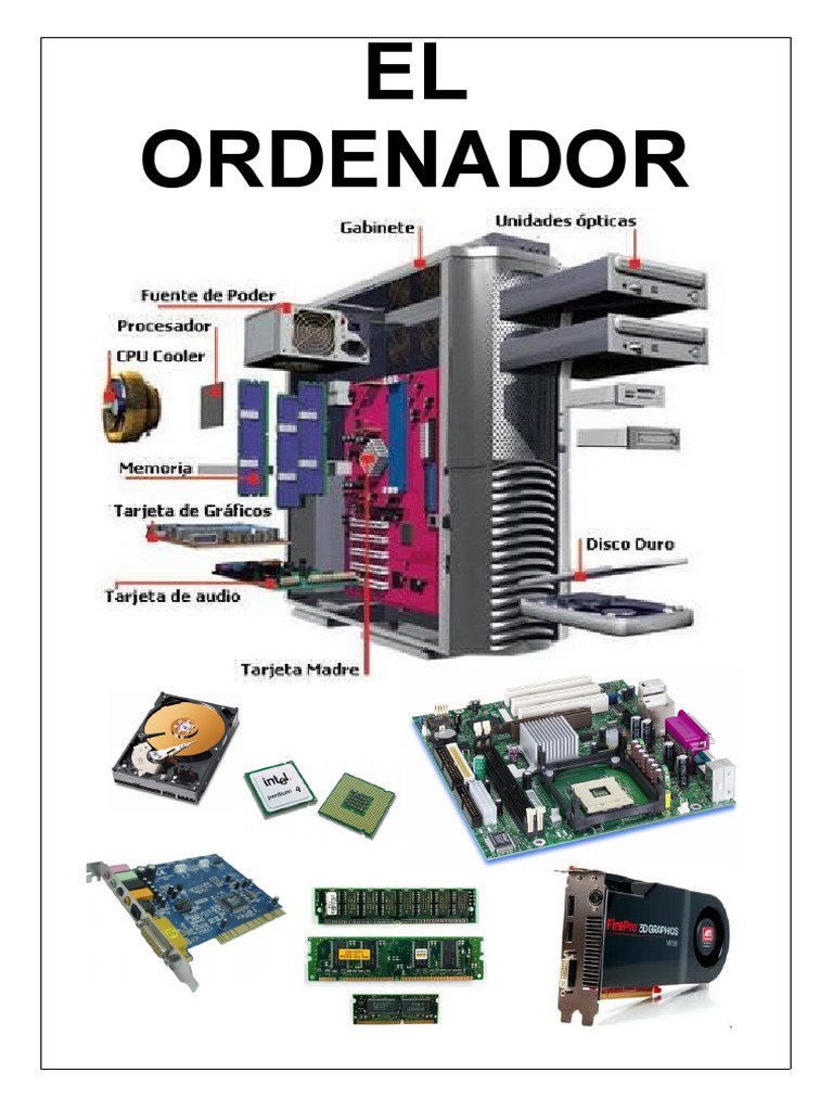 Componentes físicos de un ordenador Unidad de estado
