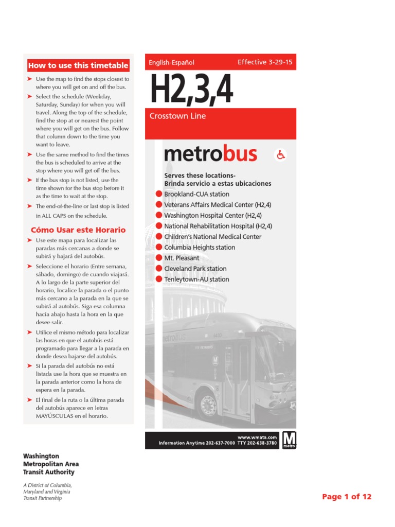 h24 Schedules PDF Transport Science