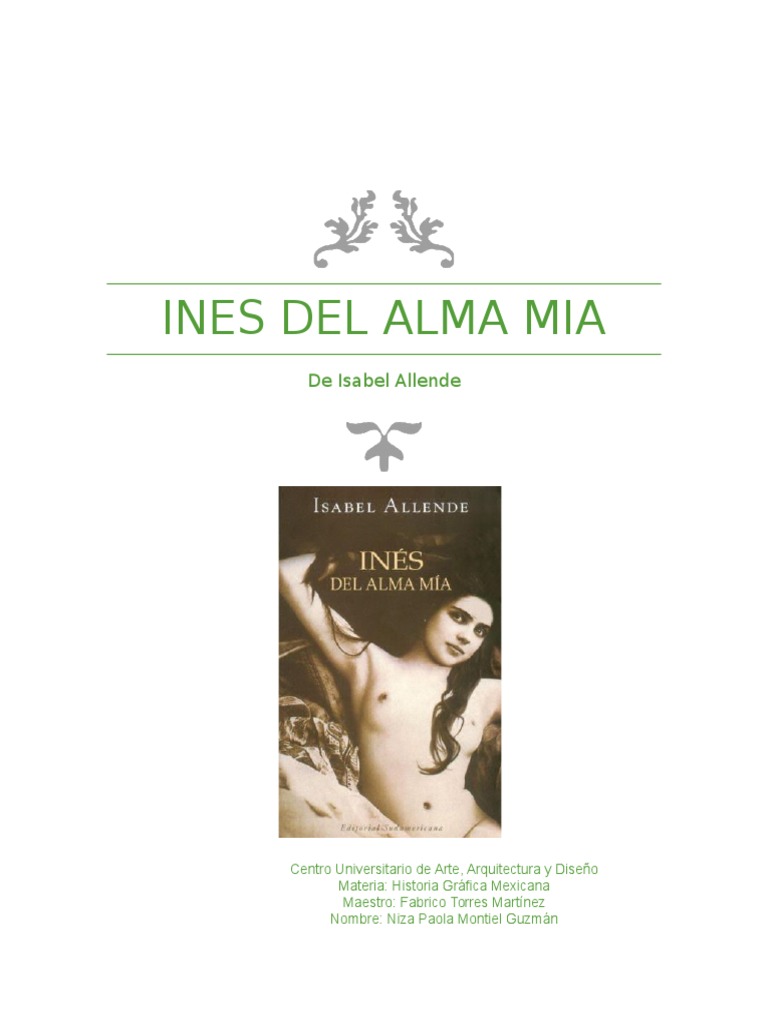 Ines Del Alma Mia De Isabel