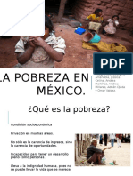 La Pobreza en México