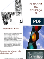 Filosofia Da Educação Aula 1