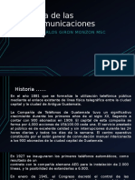 Historia de Las Telecomunicaciones PDF