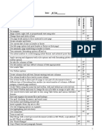 checklist module 4