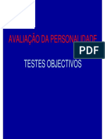 Testes Objectivos