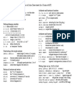 Julia & Ijulia Cheat-Sheet (For 18.Xxx at Mit) : Basics: Arithmetic and Functions of Numbers