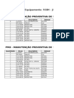 Manutenção Preventiva Caterpillar