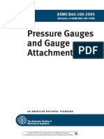 ASME B40 100 2005 Pressure Gauges and Gauge Attachments