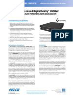 Digital Sentry DSSRV2 Network Video Recorder Spec Sheet Spanish