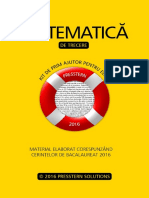 Presstern Memorator Matematica de Trecere PDF