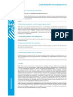 Craneotomía Descompresiva PDF