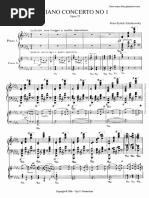 Tchak PIano Concerto No. 1