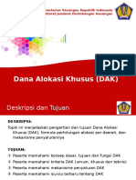 Dana Alokasi Khusus (DAK)