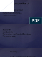 Electrical Properties of Materialsa