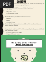 elements and atomic structure student edition
