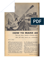 How To Make An Electric Guitar MechanixIllustrated Sept 1959