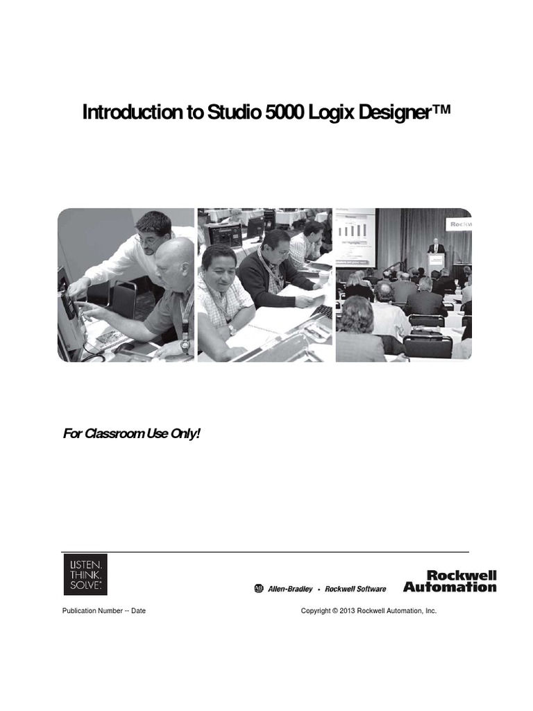 Introduction To Studio 5000 Logix Designer PDF | Programmable Logic
