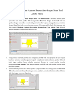 Tutorial Membuat Animasi Persendian Dengan Bone Tool Adobe Flash PDF