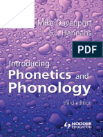 Introducing Phonetics and Phonology