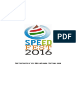 PESERTA SPEEDFEST 2016