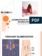 Lec 1 Alterations in Urinary Elimination