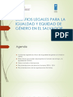 Desafios Legales para La Igualdad y La Equidad de Genero PDF