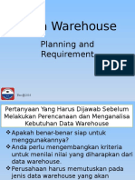 Data Warehouse Perte 2 (Planning and Requirement)