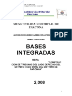 CONSTRUCCION DE TRIBUNAS DEL LADO DERECHO DEL ESTADIO HUGO SOTIL DEL DISTRITO DE PARCONAMdp Bases Integradas