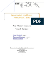 Woodwind and Brass Handbook 2013