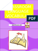CLASSROOM LANGUAGE Vocabulary - PPSX