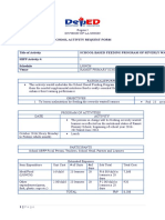 Feeding Request Form