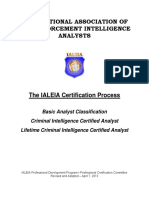 IALEIA Certification 2013