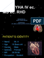 CHF Nyha IV Ec. Ms Ec. RHD