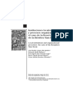 Dialnet InstitucionesLocalesYProcesosOrganizativos 4167024 PDF
