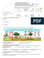 Primer Bimestre Biologia 1. Secundaria