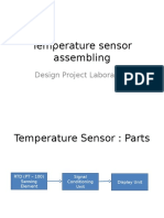 Temperature sensor assembling and design project lab