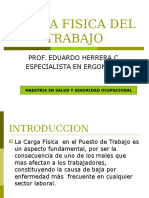 carga fisica de ltrabajo