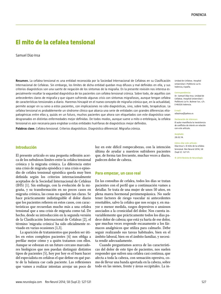 Ceflea Tensional PDF | PDF