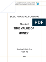 Time Value of Mone